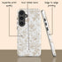 Custom Initials French Toile De Jouy Galaxy Case  V3